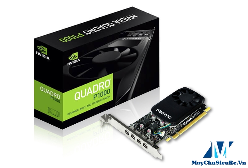 Leadtek NVIDIA Quadro P1000 (Pascal GPU,640 CUDA Cores,4GB GDDR5,4xmDP)