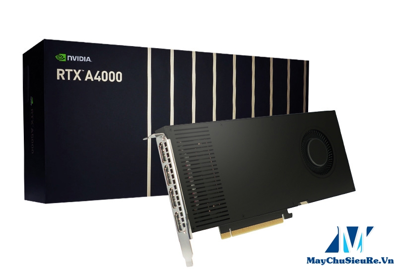 Leadtek NVIDIA RTX A4000 (Ampere GPU,6144 CUDA Cores,192 Tensor Cores,48 RT Cores,16GB DDR6,4xDP)