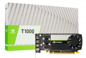 Leadtek NVIDIA T1000 (Turing GPU,896 CUDA Cores,4GB GDDR6,4xmDP)