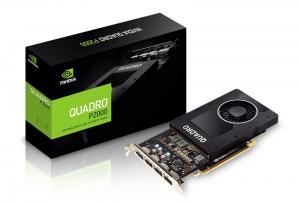 Leadtek NVIDIA Quadro P2000 (Pascal GPU,1024 CUDA Cores,5GB GDDR5,4xDP)