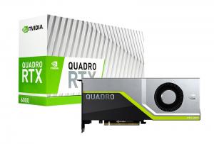 Leadtek NVIDIA Quadro RTX6000 (Turing GPU,4608 CUDA Cores,24GB GDDR6,4xDP)