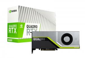 Leadtek NVIDIA Quadro RTX5000 (Turing GPU,3072 CUDA Cores,16GB GDDR6,4xDP)