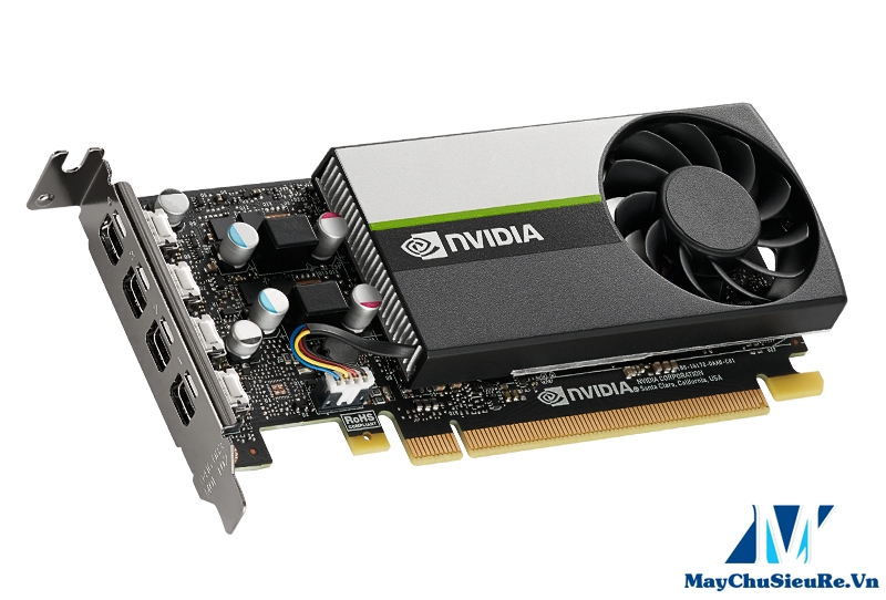 Gigabyte NVIDIA T600 (Turing GPU,640 CUDA Cores,4GB GDDR6,4xmDP)