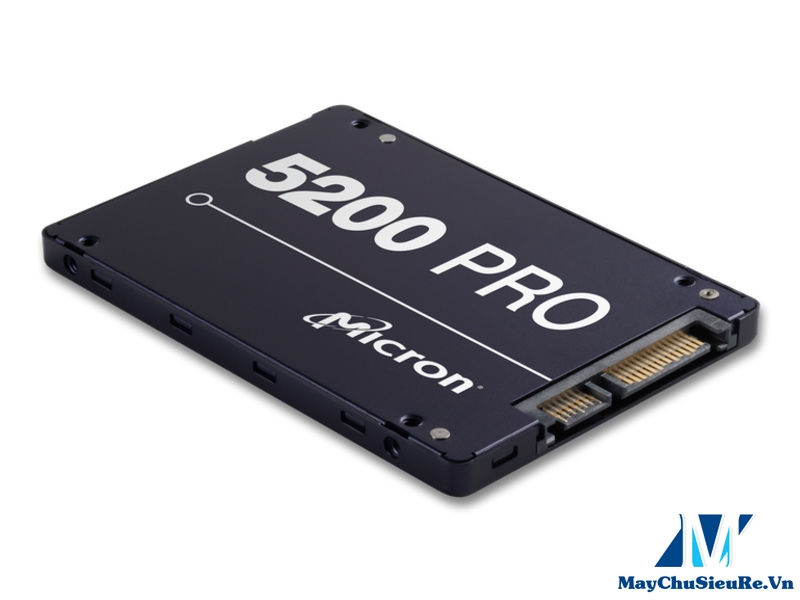 Micron 240GB 5200 MAX 2.5in TCG Enterprise SSD SATA 6Gb/s, 3D TLC NAND