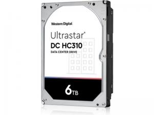 WD Ultrastar DC HC310 6TB Enterprise 3.5in 512E SE SATA 6Gb/s 7200RPM 256MB Cache-NK