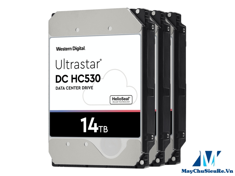 WD Ultrastar DC HC530 14TB Enterprise 3.5in 4KN SE SATA 6Gb/s 7200RPM 512MB Cache