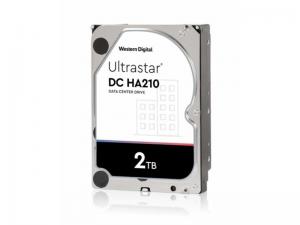 WD Ultrastar DC HA210 2TB Enterprise 3.5in 512N SE SATA 6Gb/s  7200RPM 128MB Cache