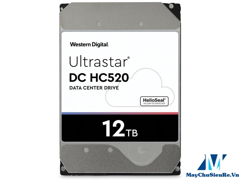 WD Ultrastar DC HC520 12TB Enterprise 3.5in 4KN ISE SATA 6Gb/s 7200RPM 256MB Cache