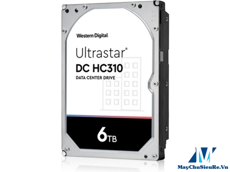 WD Ultrastar DC HC310 6TB Enterprise 3.5in 512E SED-FIPS SAS 12Gb/s 7200RPM 256MB Cache