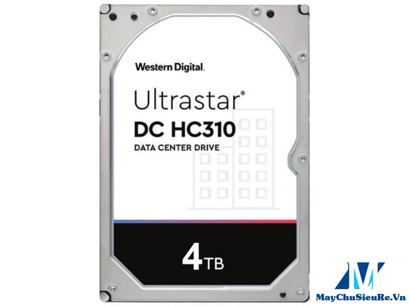 WD Ultrastar DC HC310 4TB Enterprise 3.5in 512E SED-FIPS SAS 12Gb/s 7200RPM 256MB Cache