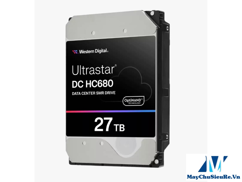 WD Ultrastar DC HC680 27TB Enterprise 3.5in 4KN SED SATA 6Gb/s 7200RPM 512MB Cache