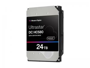 WD Ultrastar DC HC580 24TB Enterprise 3.5in 512E SE SATA 6Gb/s 7200RPM 512MB Cache