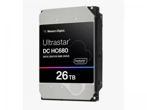 WD Ultrastar DC HC680 26TB Enterprise 3.5in 4KN SE SATA 6Gb/s 7200RPM 512MB Cache