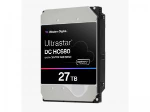 WD Ultrastar DC HC680 27TB Enterprise 3.5in 4KN SE SATA 6Gb/s 7200RPM 512MB Cache