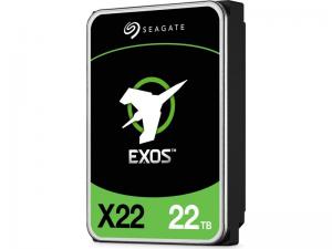 Seagate Exos X22 22TB Standard Enterprise 512e/4Kn SATA 6Gb/s 7200RPM 512MB 3.5in