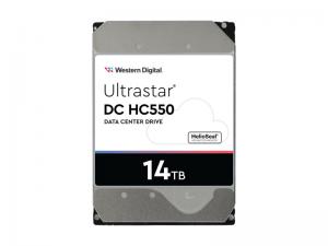 WD Ultrastar DC HC550 14TB Enterprise 3.5in 512E SE SATA 6Gb/s 7200RPM 512MB Cache